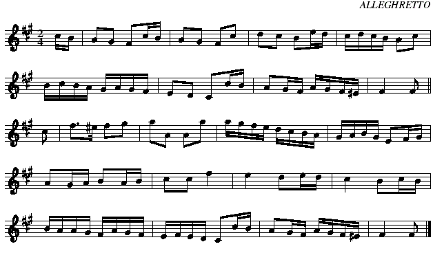 Song Notations