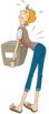 Man with back pain 