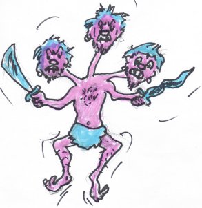 hhe 3 headed Giant